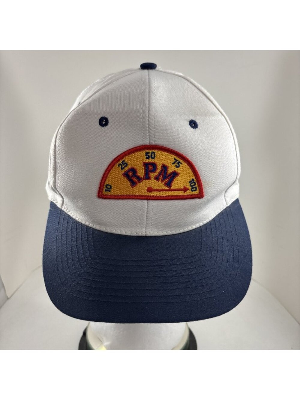 Vintage RPM Speed Cap Auto Car Patch Snapback Fast Race Racing Hat 100 Motor